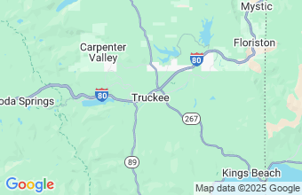 Map of Truckee
