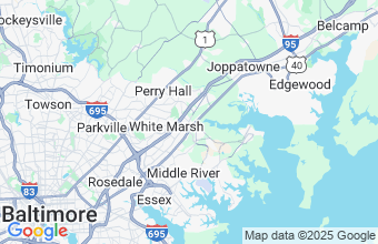 Map of White Marsh