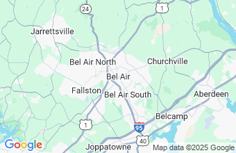 Map of Bel Air
