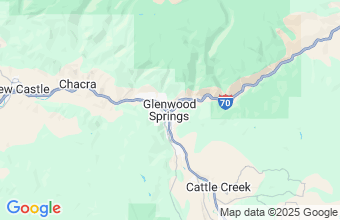 Map of Glenwood Springs