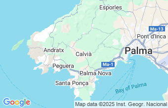 Map of Calvia