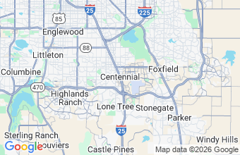 Map of Centennial
