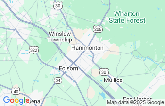 Map of Hammonton