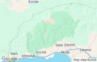 Map of Edremit