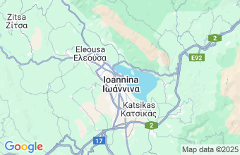 Map of Ioannina