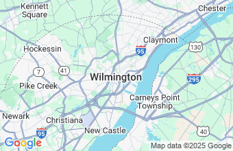 Map of Wilmington