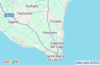Map of Alessano