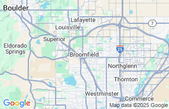 Map of Broomfield