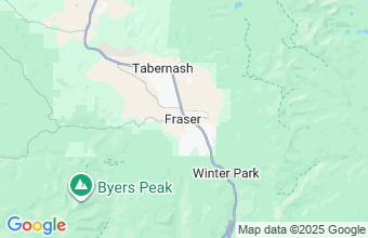 Map of Fraser