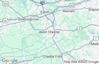 Map of West Chester