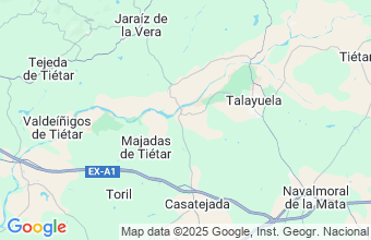 Map of TEJEDA DEL TIETAR