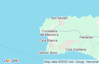Map of MENORCA