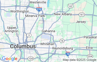 Map of Gahanna
