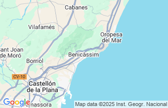 Map of Benicasim