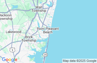 Map of Point Pleasant Beach
