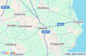 Map of Maglie