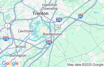 Map of Bordentown