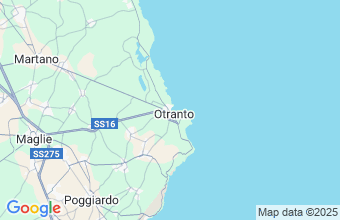 Map of Otranto