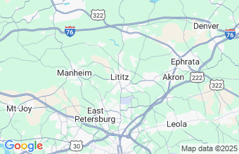 Map of Lititz
