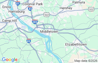 Map of Middletown