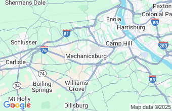 Map of Mechanicsburg