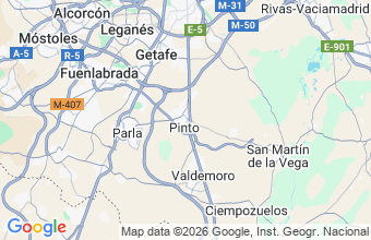 Map of Pinto