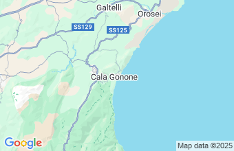Map of Cala Gonone