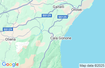Map of Dorgali