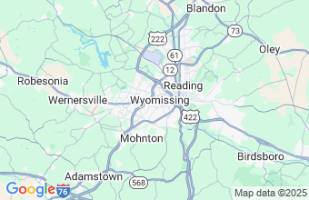 Map of Wyomissing