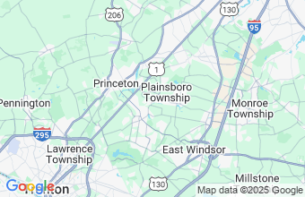 Map of Plainsboro