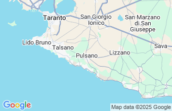 Map of Pulsano