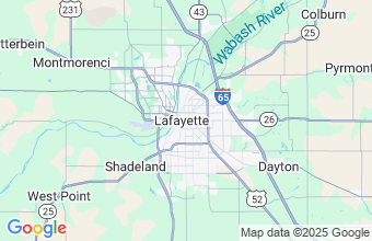 Map of Lafayette