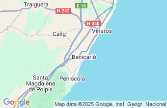 Map of Benicarlo
