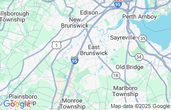 Map of East Brunswick