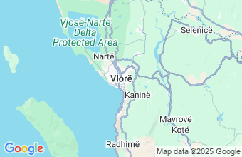 Map of Vlore