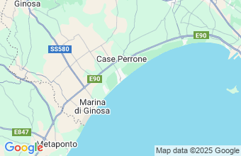 Map of Castellaneta Marina
