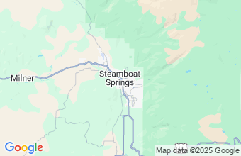 Map of Steamboat Springs