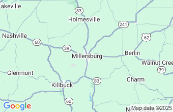 Map of Millersburg