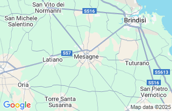 Map of Mesagne