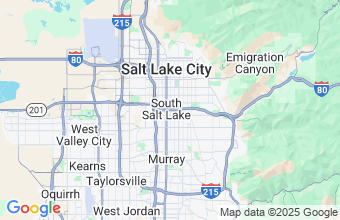 Map of South Salt Lake
