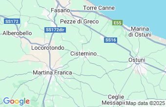Map of Cisternino
