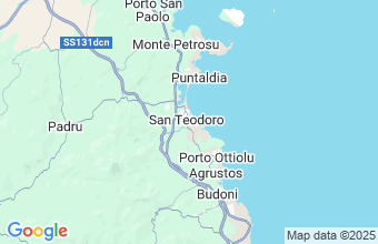 Map of San Teodoro