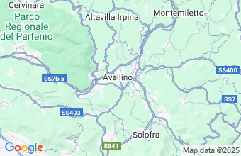 Map of Avellino