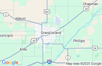 Map of Grand Island