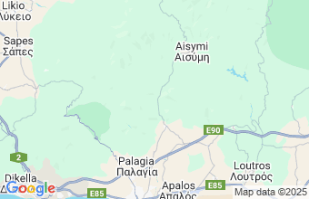 Map of Alexandroupolis