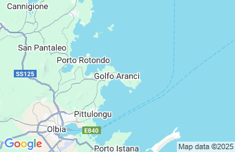 Map of Golfo Aranci
