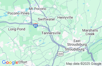 Map of Tannersville