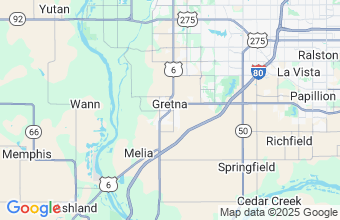Map of Gretna