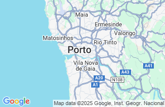 Map of Porto