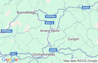 Map of Ariano Irpino